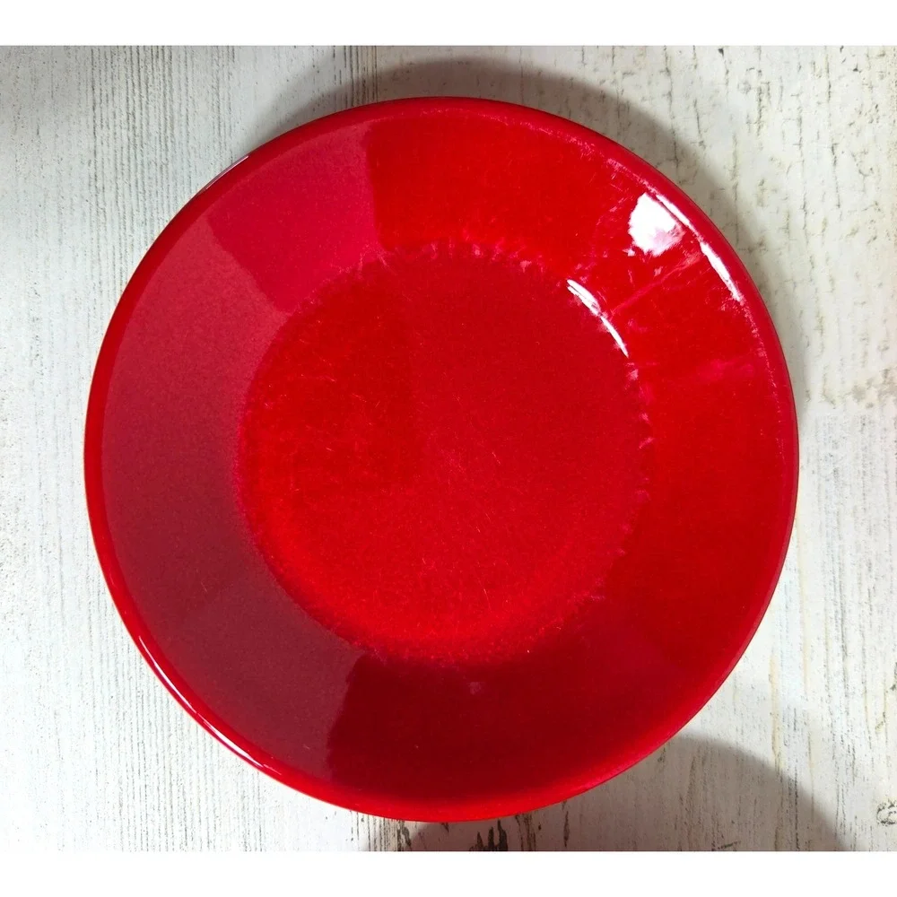 Vintage Waechtersbach Germany Cherry Red Dipping Bowls 4.5